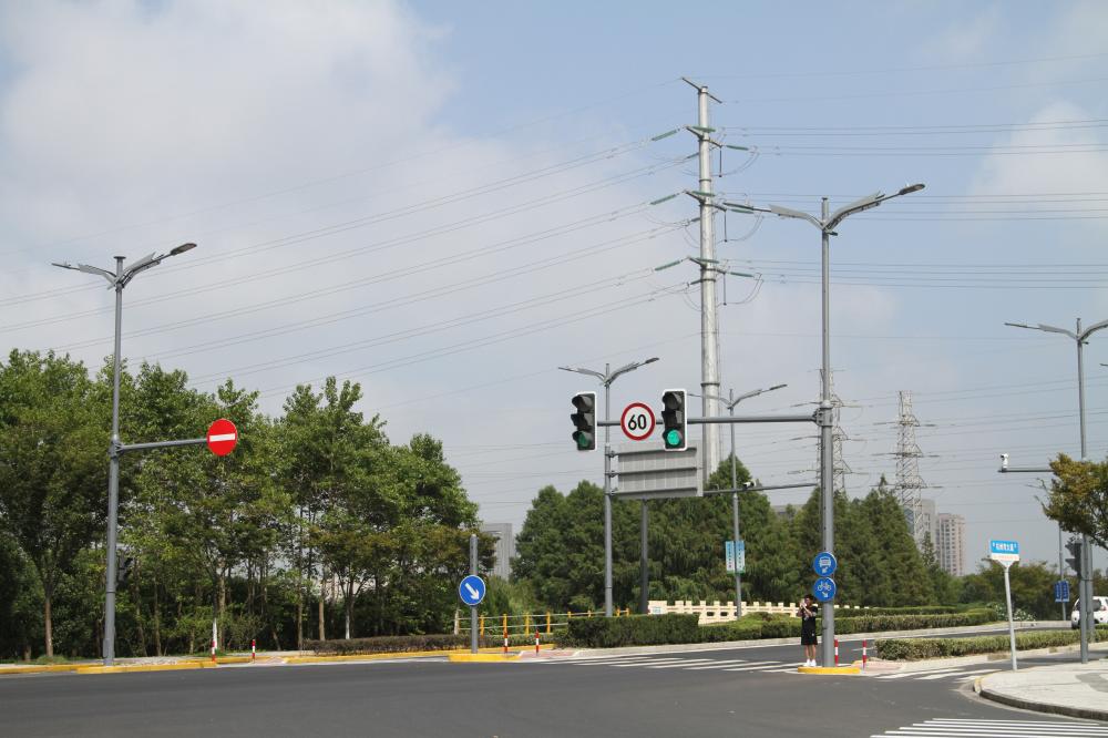 上海金山區,杭州灣大（dà）道,合（hé）杆整治（zhì）,工程（chéng）解析,海鷗造型,綜（zōng）合（hé）杆,5G智慧（huì）基站,落地實踐