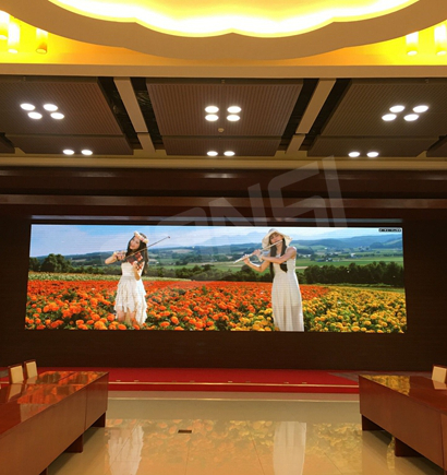 北京國防大學室內全彩屏（píng）