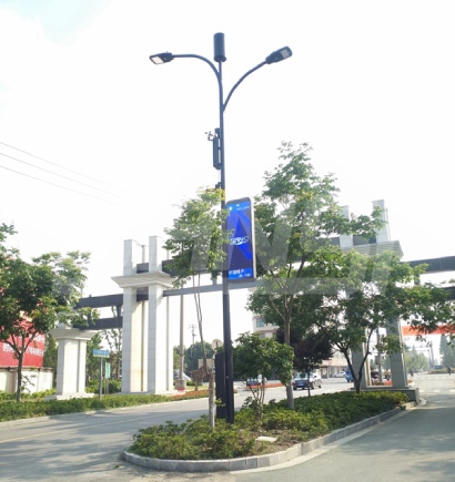 浙江大雲繆家新農村智慧路燈