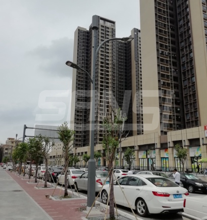 廣東佛山奇槎片區智（zhì）慧路燈