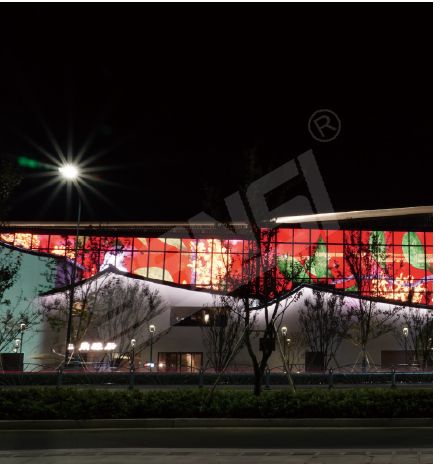 昆山（shān）西大門商業街LED創意屏