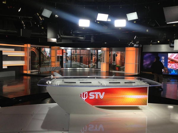 上海電視台全彩顯示屏
