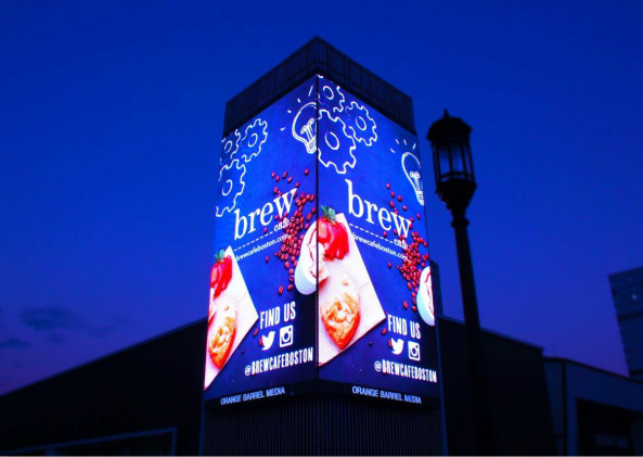 室外全彩屏靜態掃（sǎo）描