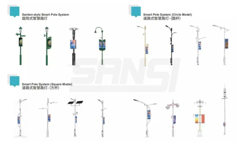 部分智（zhì）慧路燈樣式（shì）