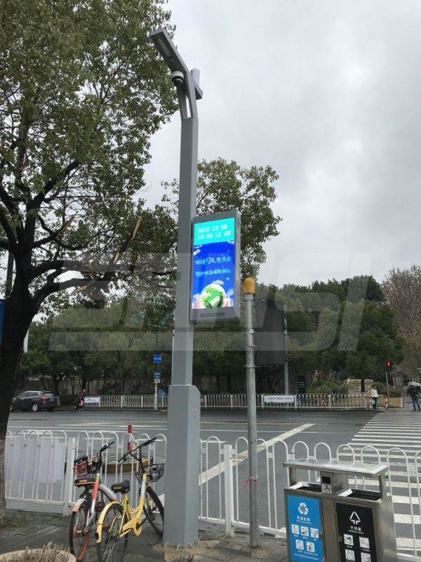 上海莘莊商務區智慧路燈（dēng）