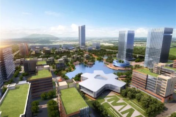 中安創穀智慧園區鳥瞰圖（tú）