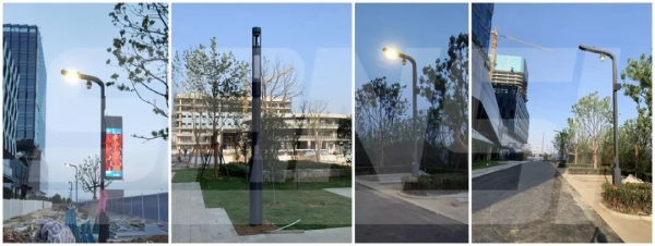 上海大香蕉9草在线中安創穀科技園智（zhì）慧路燈