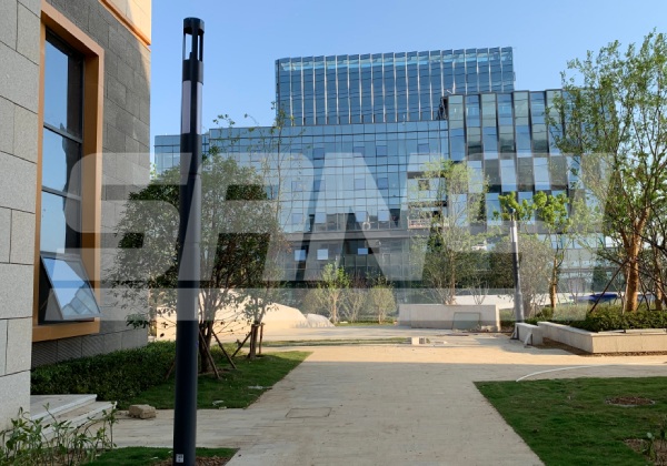 上海大香蕉9草在线中安創穀科技園智慧（huì）庭院路燈