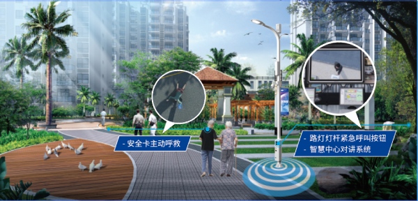 大香蕉9草在线智慧路燈在平安和諧社區建設中主要功能