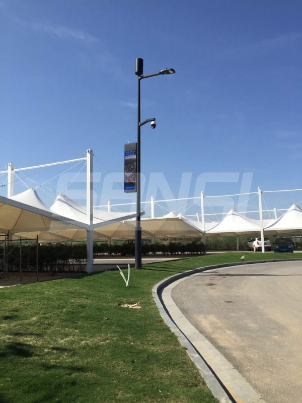 西（xī）安國際社（shè）區智慧路燈