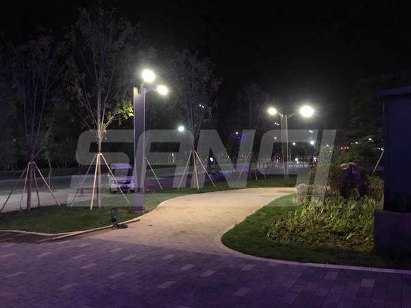 山西大同新（xīn）能源園區智慧路燈