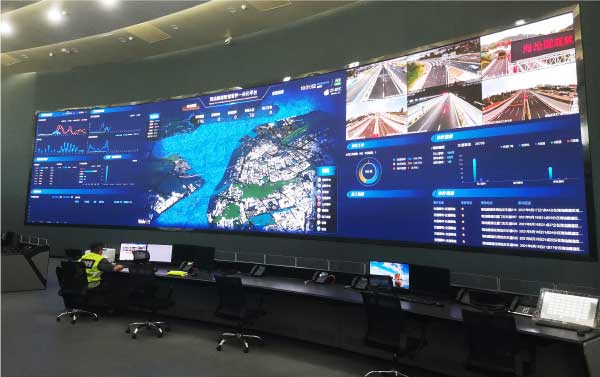 廈門海滄隧道（dào）監控服務中心圖