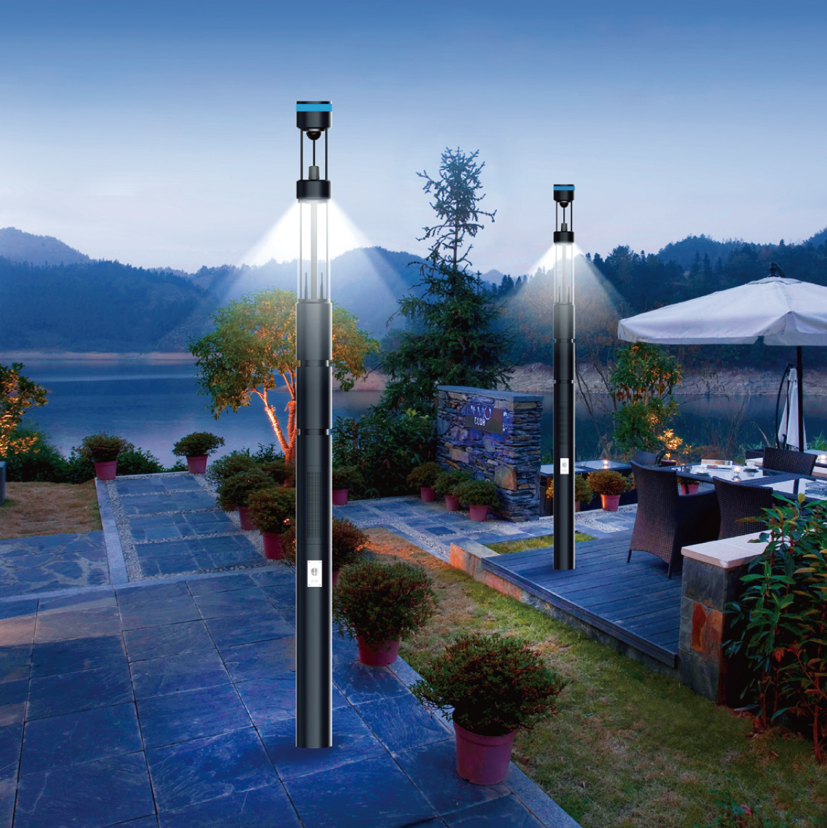 墨竹係列,智慧路燈,智慧燈杆（gǎn）,智能路（lù）燈（dēng）,智能燈杆,上海大香蕉9草在线