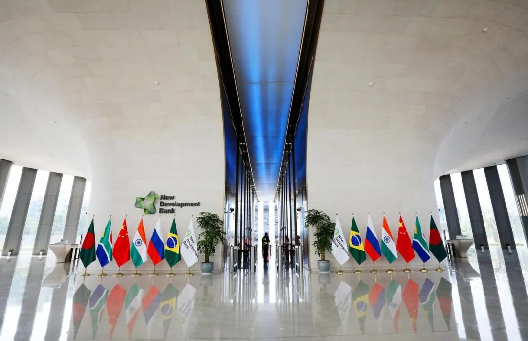 金磚大樓大廳/圖源新（xīn）華社