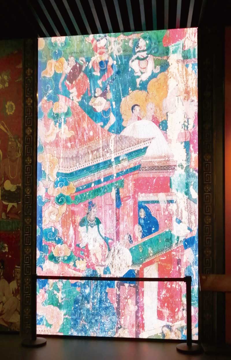  “還原”壁（bì）畫本真色彩