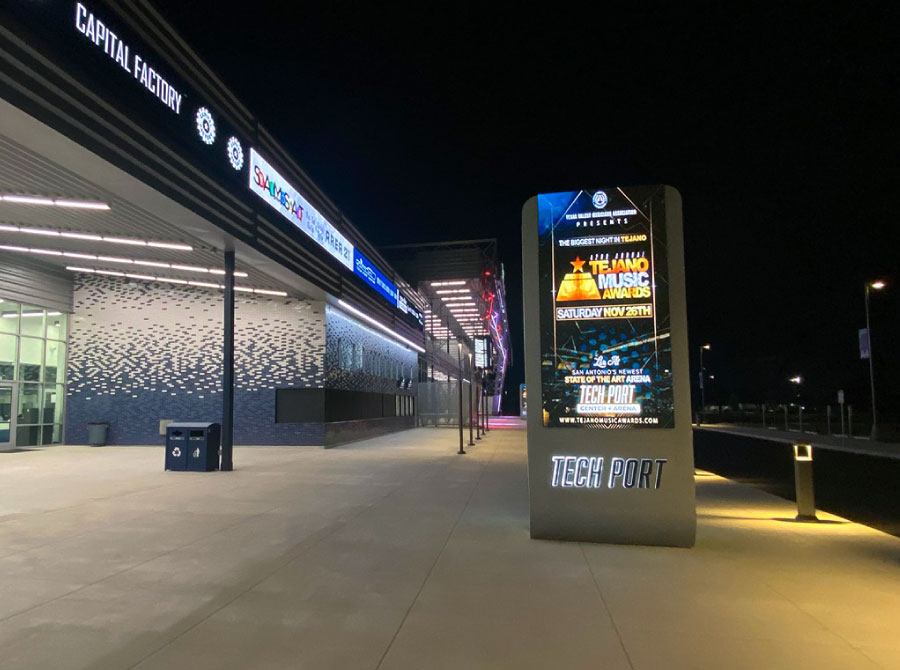 雙麵 LED 信息屏