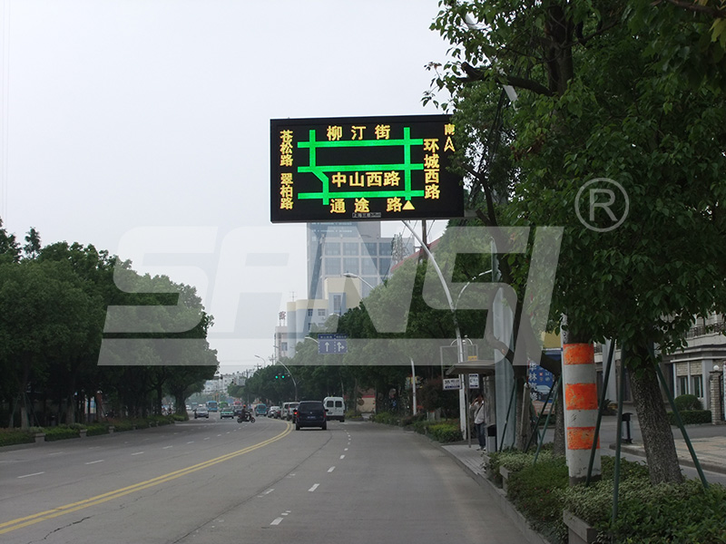 LED交通誘導屏,廣泛應用,提升,城市（shì）交（jiāo）通流暢度