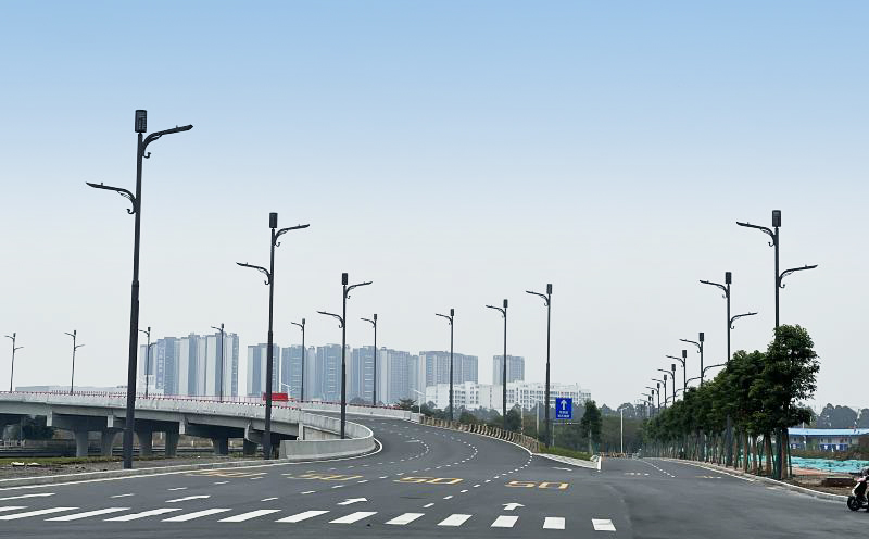 城市路燈杆