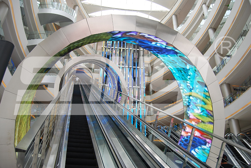 商（shāng）業空間升（shēng）級,LED全（quán）彩屏,沉浸式,廣告方案