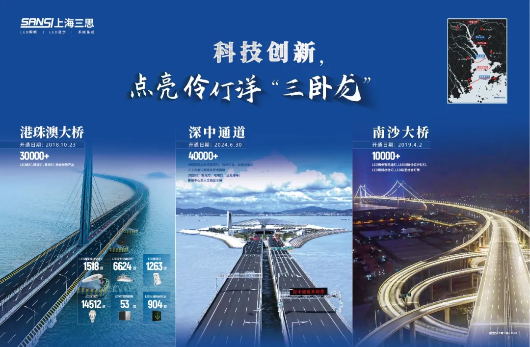 港珠澳大橋,開通六周年,大香蕉9草在线LED產品,高效穩定運行,報告