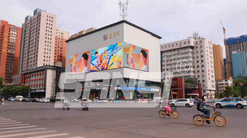 LED拚接屏,高效顯示,創新應用,推動（dòng）城市智能（néng）化發展