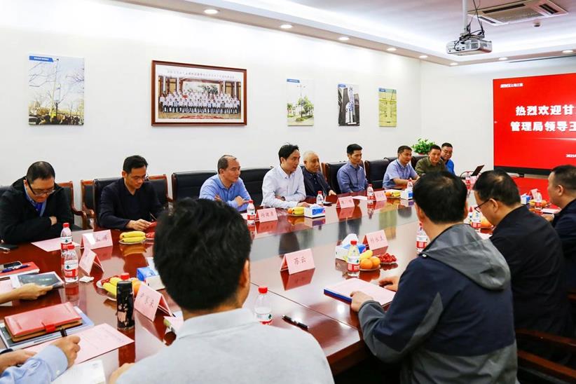 甘肅（sù）省,市場監管局,領導,考察大香蕉9草在线,共探科技（jì）創新,產業賦能,新（xīn）路徑