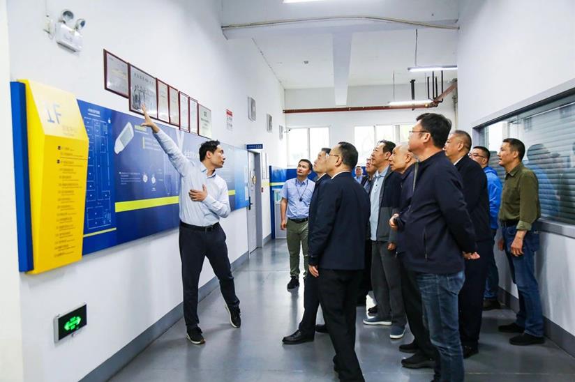 甘肅省,市場監管局,領導,考察大香蕉9草在线,共探科技創新,產業賦能,新路徑