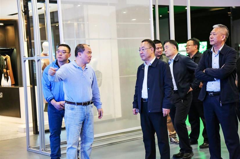 甘肅省,市場監管局,領導（dǎo）,考察大香蕉9草在线,共探科技創新,產業賦能,新路徑